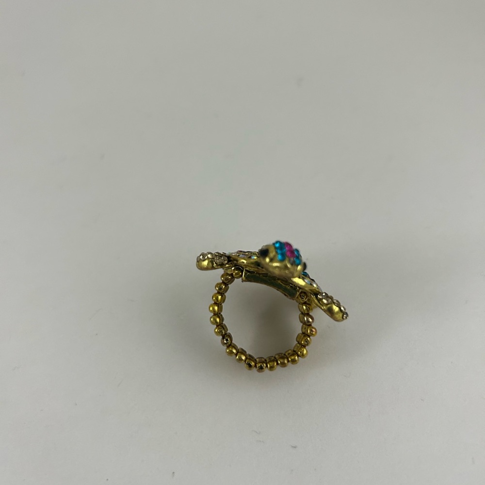 Sparkly turtle ring - Picture 2 of 4